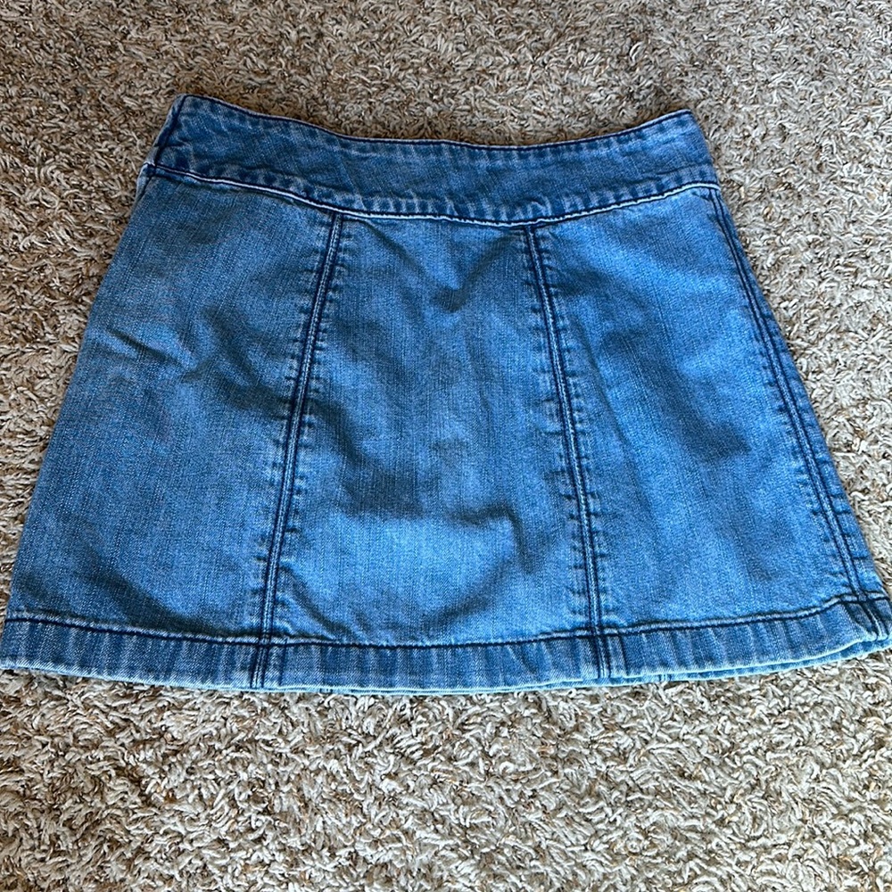 Free People denim skirt, size 4